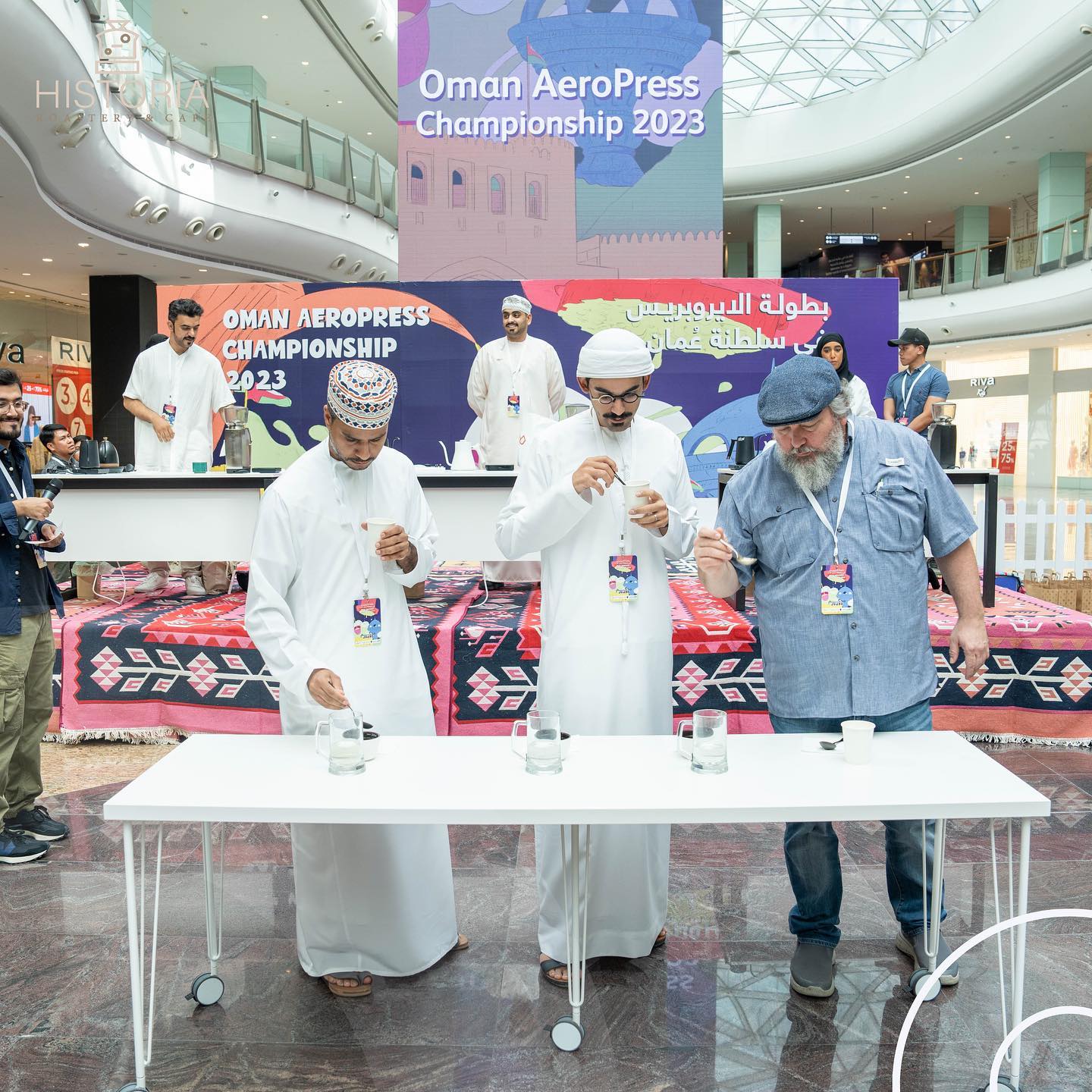 Second place — Oman AeroPress Championship 2023